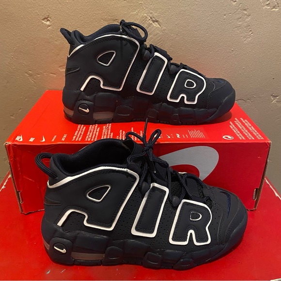 Nike Air More Uptempo Obsidian Blue Sneakers